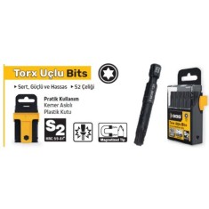 TORX UÇLU BİTS T30-75 MM