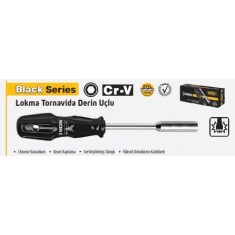 LOKMA TORNAVİDA UZUN 13 MM BLACK