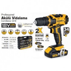 SGS 5133 AKÜLÜ VİDALAMA SETİ 18 VOLT 1,5Ah