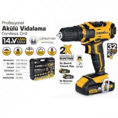 SGS 5132 AKÜLÜ VİDALAMA SETİ 14,4 VOLT 1,5Ah