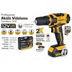 SGS 5130 AKÜLÜ VİDALAMA SETİ 12 VOLT