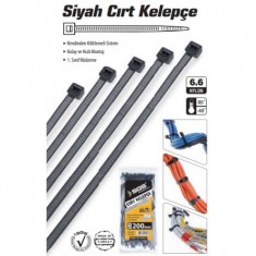 CIRT KELEPÇE SİYAH 4,8 x 250 MM