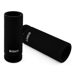 1/2 DARBELİ LOKMA UZUN 6 KÖŞE 24 MM SİYAH