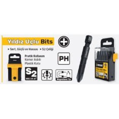 YILDIZ UÇLU BİTS S2 PH2*150mm
