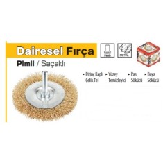 DAİRESEL FIRÇA PİMLİ 50 MM