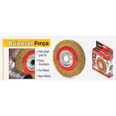 DAİRE FIRÇA TEL 175 MM