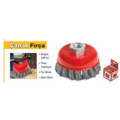 ÇANAK FIRÇA BURGULU 65 MM