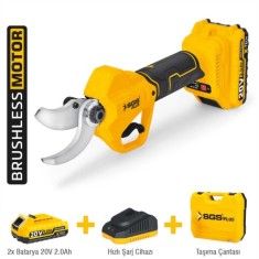SGS 5555 AKÜLÜ BAĞ BUDAMA MAKASI 20 V KÖMÜRSÜZ