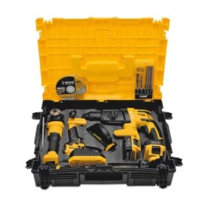 SGS 5450 COMBO SET 3 PARÇA (Darbeli matkap/kırıcı-delici/avuç taşlama