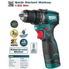 TRICRAFT 7302 ŞARJLI MATKAP 13MM/50 NM
