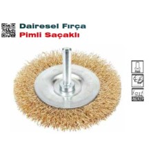 TRICRAFT 01431 DAİRESEL FIRÇA PİMLİ SAÇAKLI