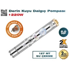 TRICRAFT 0239 DERİN KUYU DALGIÇ POMPASI 220W