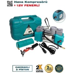 TRICRAFT 0576 HAVA KOMPRESÖRÜ 12V FENERLİ