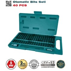 TRICRAFT 0016 OTOMOTİV BİTS SETİ 40 PCS