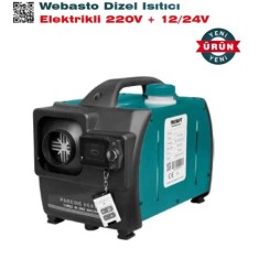 TRICRAFT 0190 WEBASTO DİZEL ISITICI ELEKTRİKLİ 220V + 12/24V