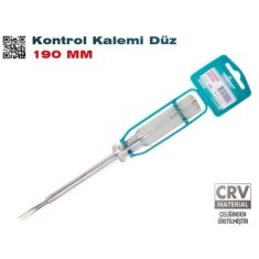 TRICRAFT 0630 KONTROL KALEMİ DÜZ 190 MM