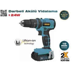 TRICRAFT 0946 DARBELİ AKÜLÜ VİDALAMA 24W