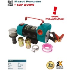 TRICRAFT 5503 MAZOT POMPASI 12V 200W