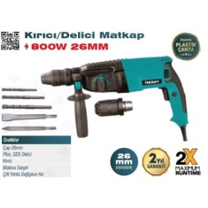 TRICRAFT 8999 KIRICI/DELİCİ MATKAP 800W 26MM