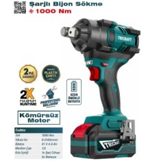 TRICRAFT 7309 ŞARJLI BİJON SÖKME 1/2 1000 NM