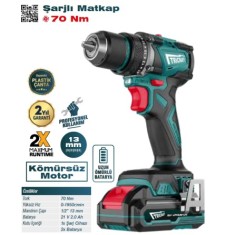 TRICRAFT 7303 ŞARJLI MATKAP 70 NM