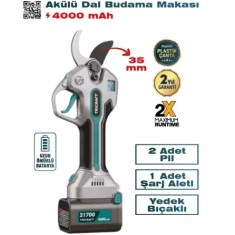 TRICRAFT 7221 AKÜLÜ DAL BUDAMA MAKASI 4000 MAH