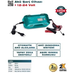 TRICRAFT 7154 AKÜ ŞARJ CİHAZI 12-24 VOLT