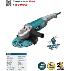 TRICRAFT 7123 TAŞLAMA PRO 3000W