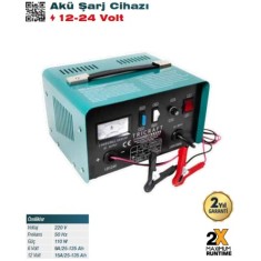 TRICRAFT 7152 AKÜ ŞARJ CİHAZI 12-24 VOLT