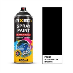 SGS F 222 SPREY BOYA PARLAK SİYAH 400 ML.