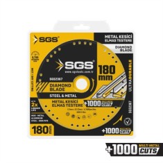 SGS 2151 INOX KESİCİ 180*1,6*22MM