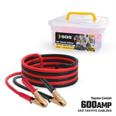 SGS 2165 AKÜ TAKVİYE KABLOSU 600 A 2,3 MT
