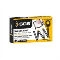 SGS 0970 ŞABLON CETVELİ 6 AÇILI